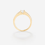 Diamant 0,30ct | Or jaune 750 ‰