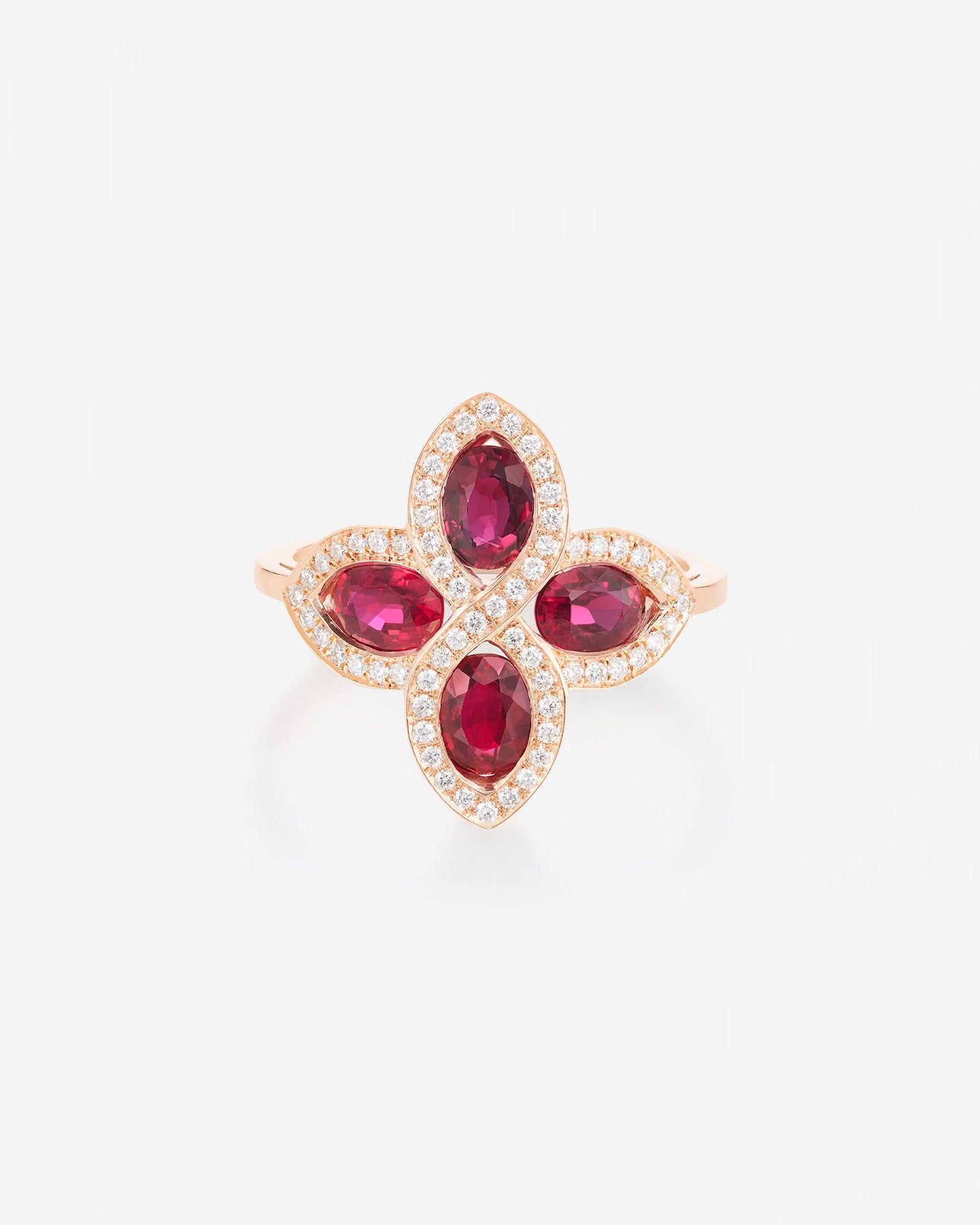 Rubis | Or rose 750 ‰
