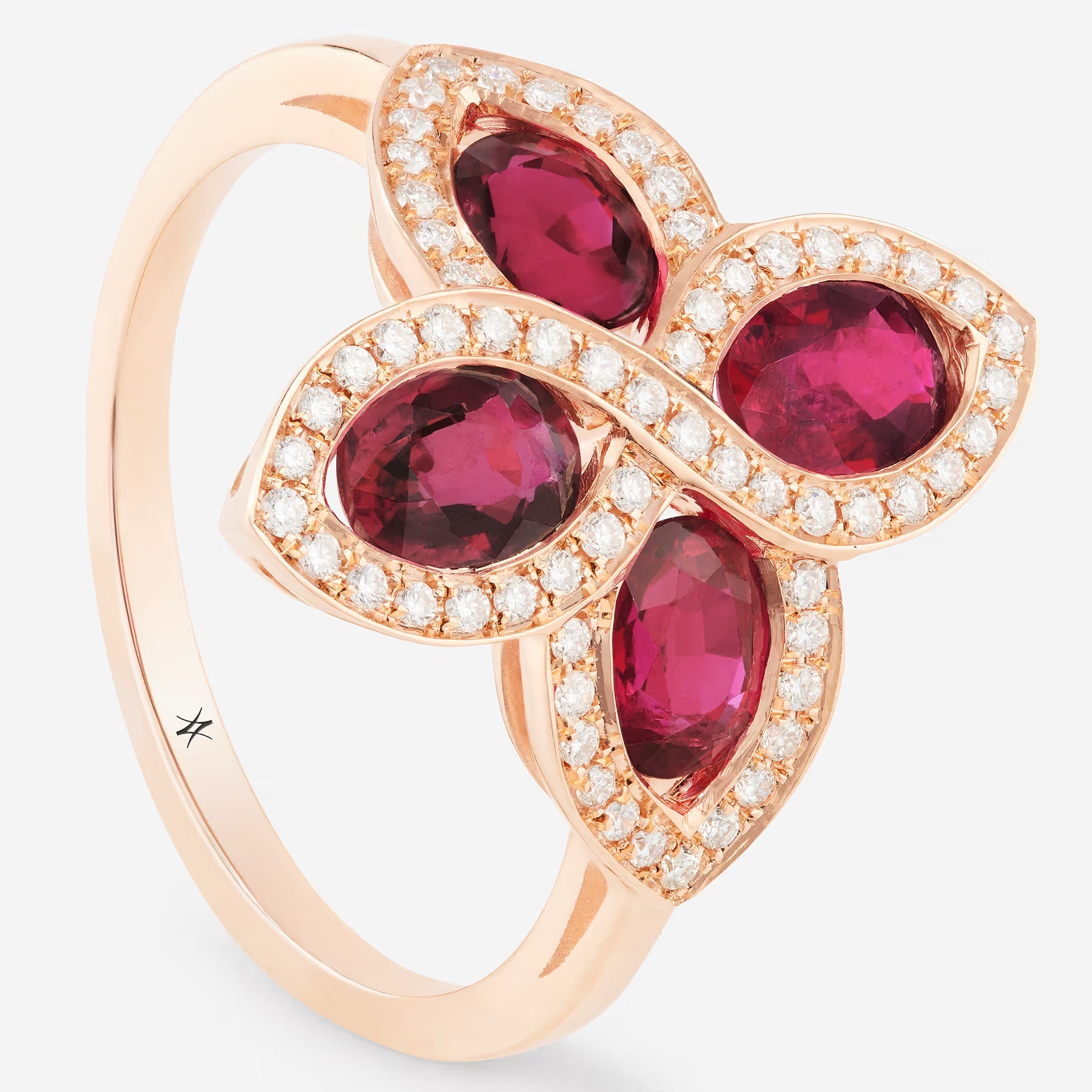 Rubis | Or rose 750 ‰