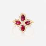Rubis | Or jaune 750 ‰