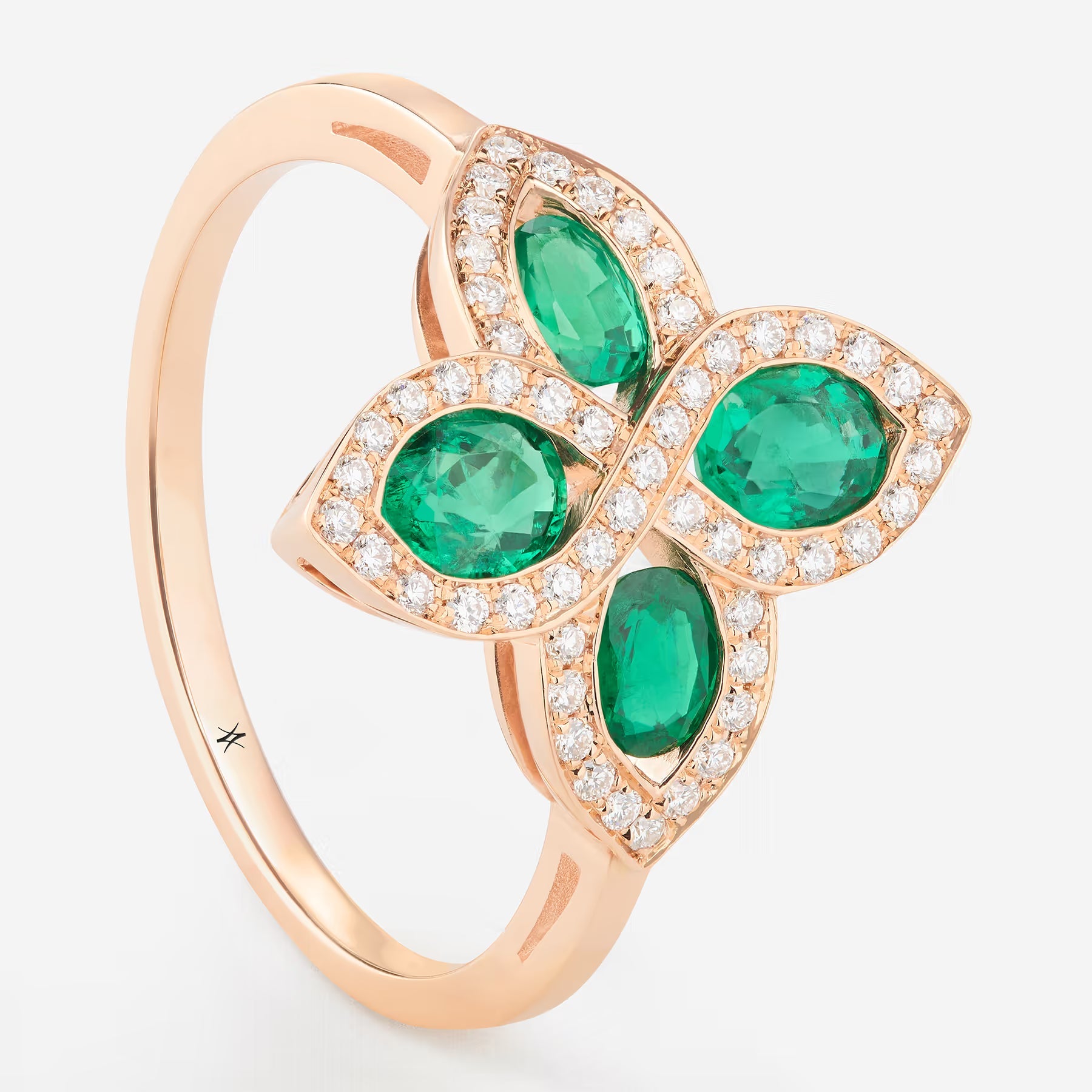 Emeraude | Or rose 750 ‰