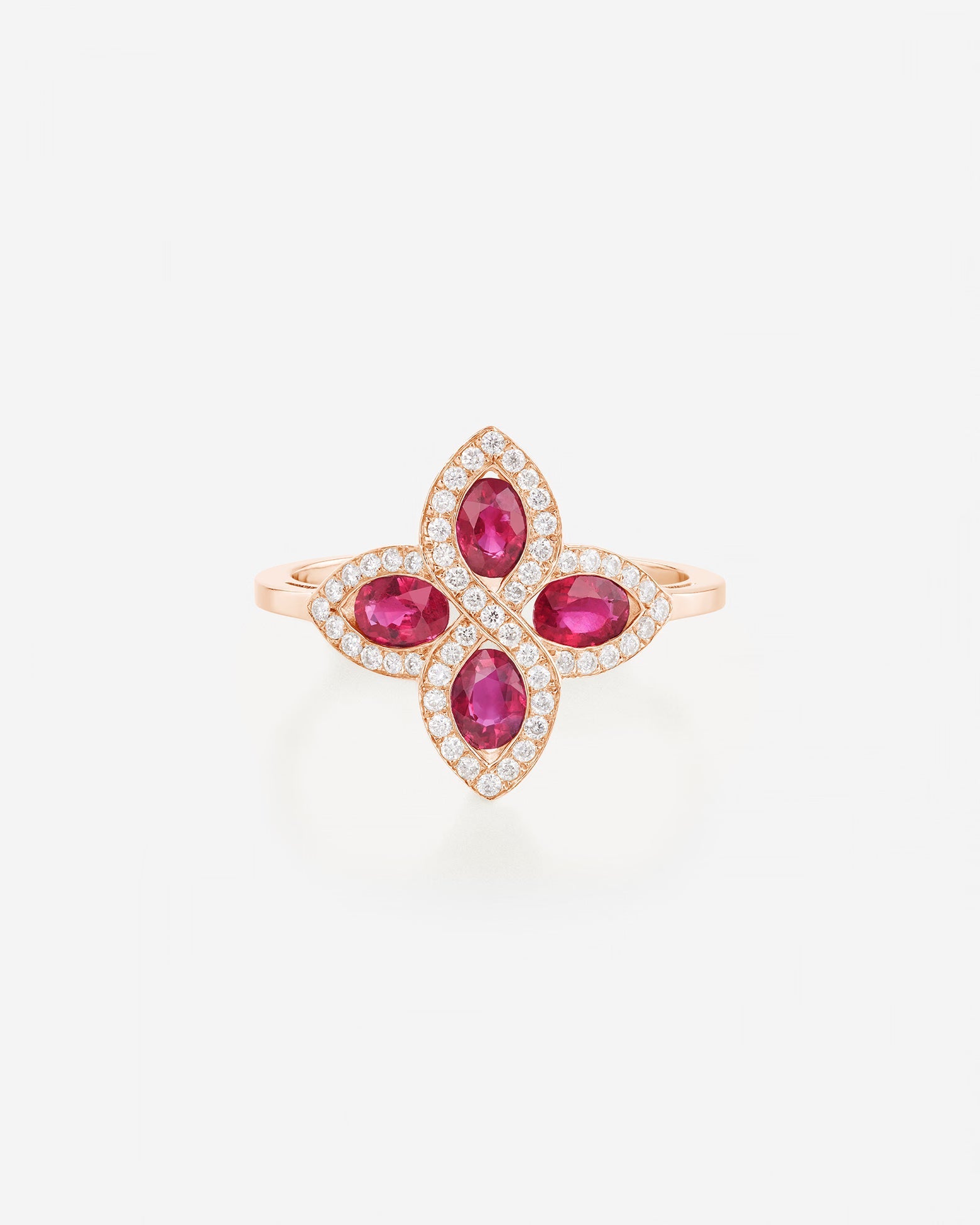 Rubis | Or rose 750 ‰