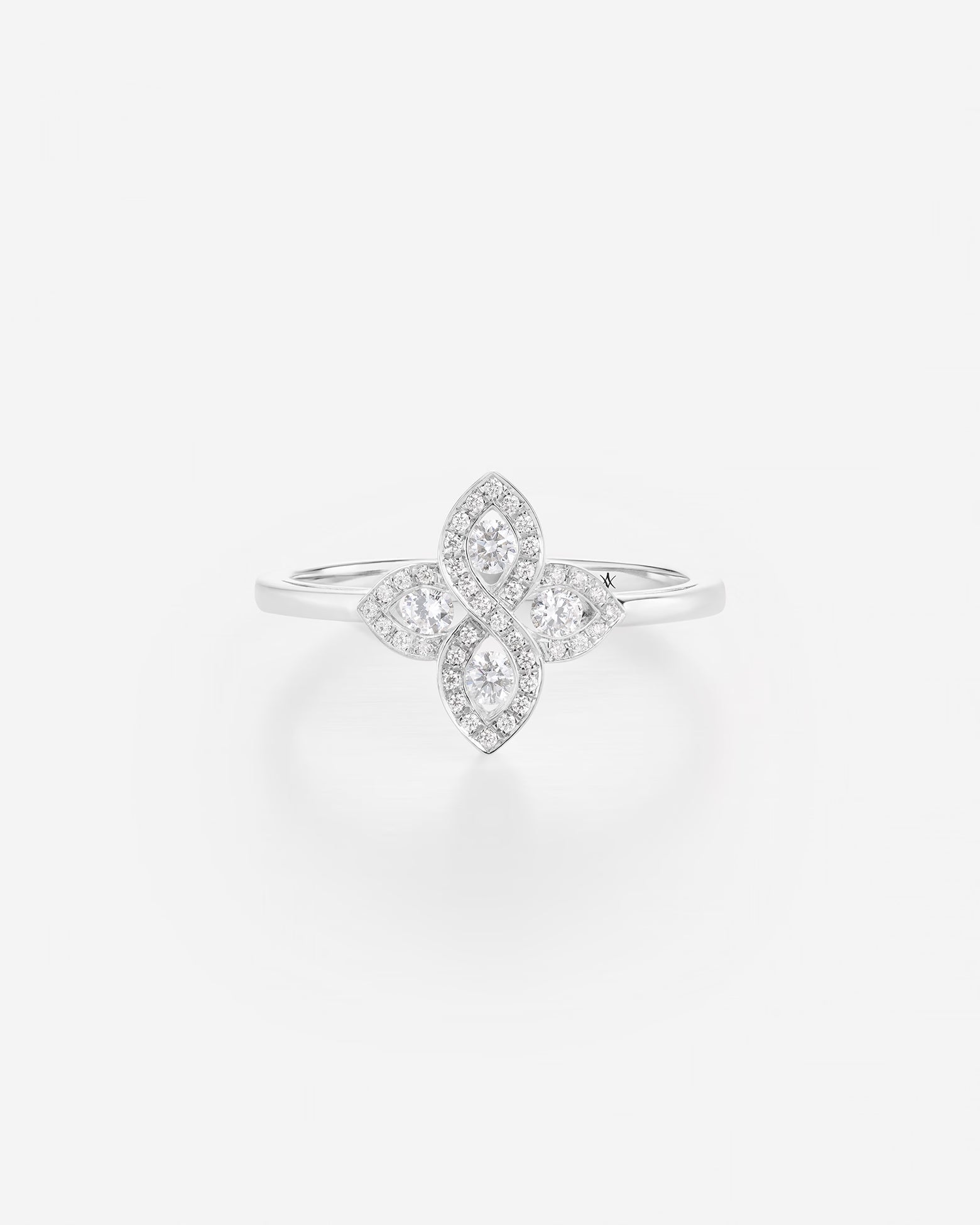 Diamant | Or blanc 750 ‰