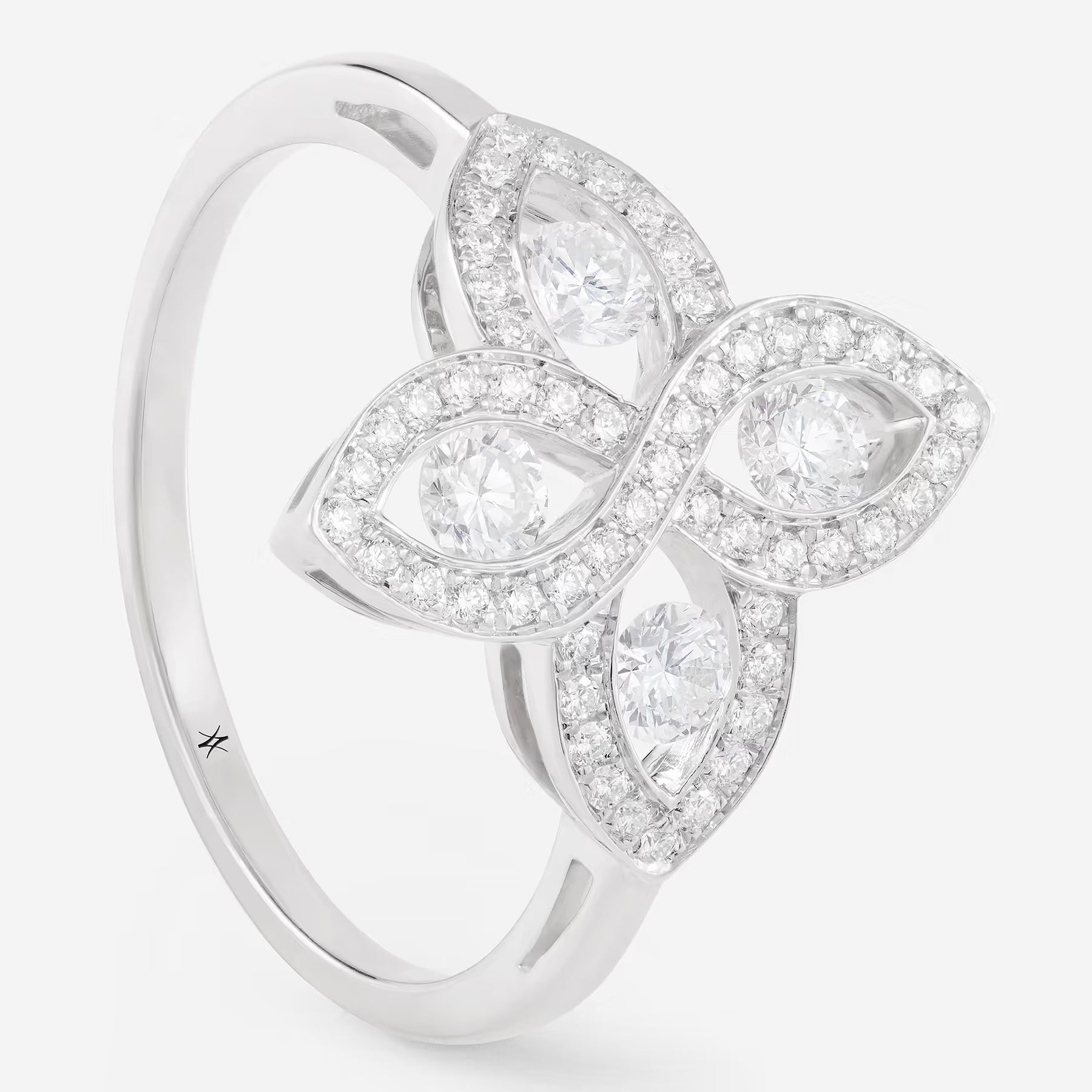 Diamant | Or blanc 750 ‰