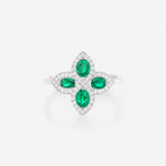 Emeraude | Or blanc 750 ‰