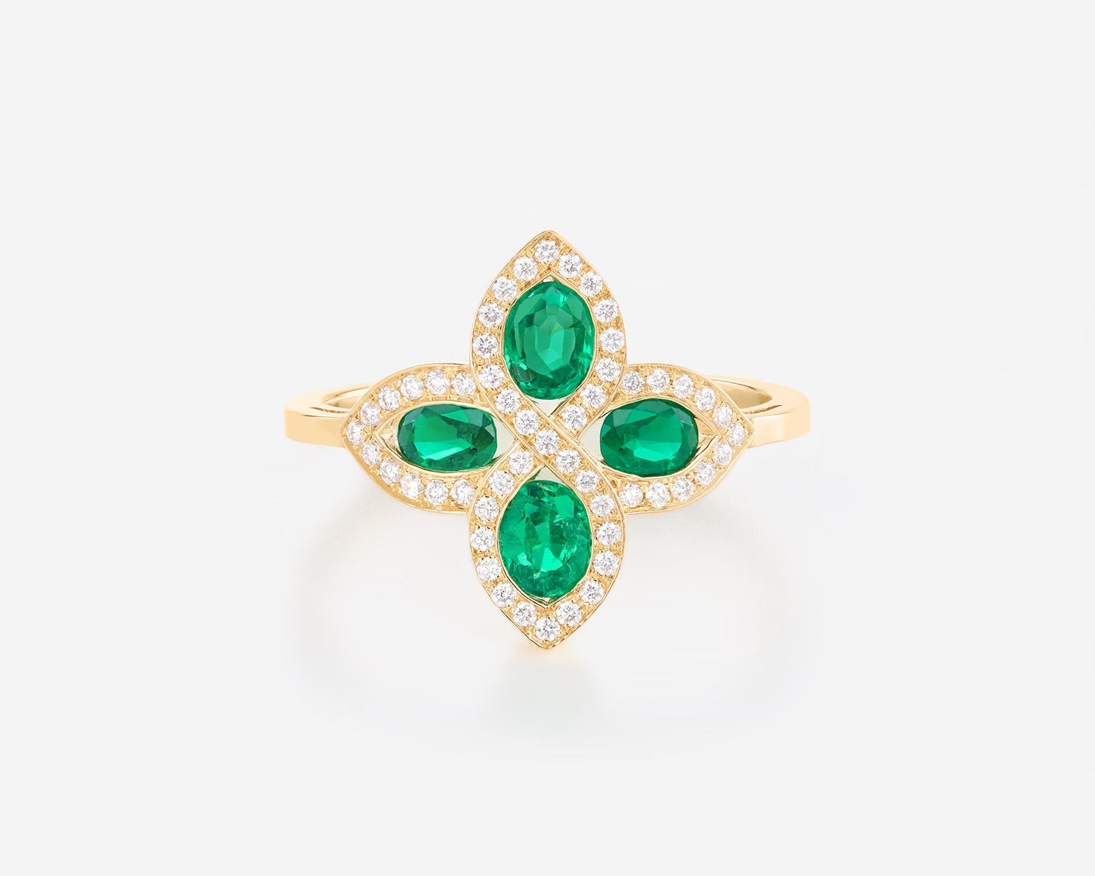 Emeraude | Or jaune 750 ‰
