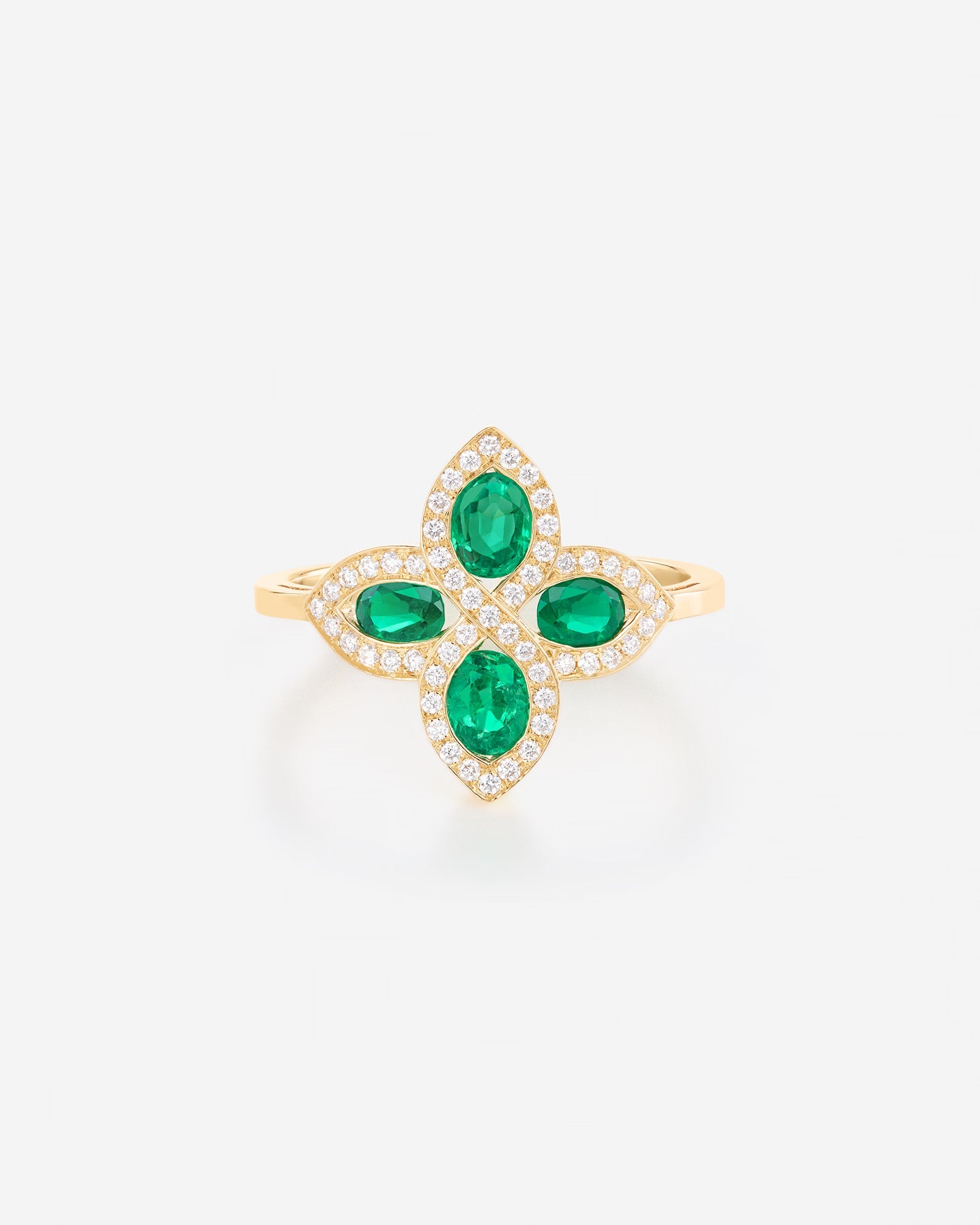 Emeraude | Or jaune 750 ‰