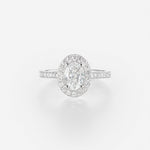 Diamant 0,80ct | Or blanc 750 ‰