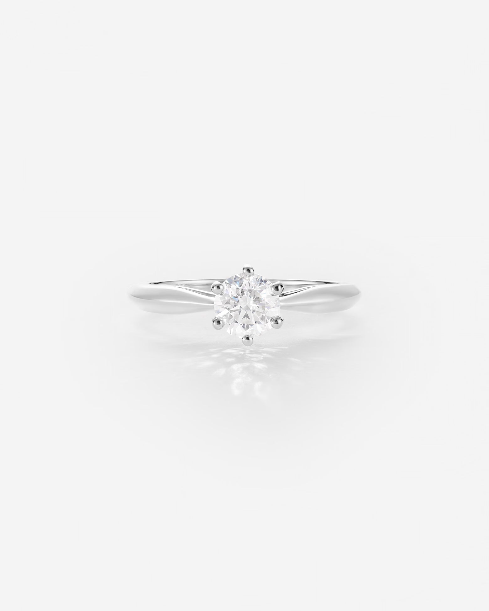 Diamant 1ct | Or blanc 750 ‰