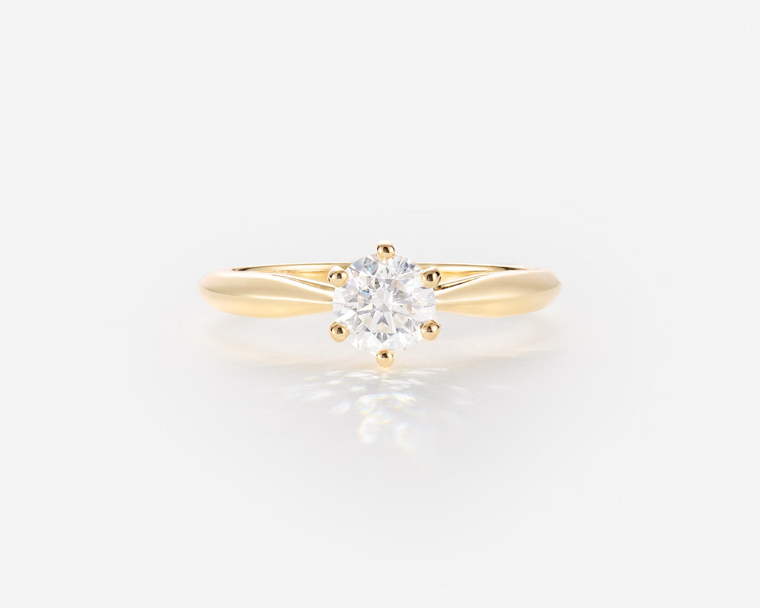 Diamant 0,50ct | Or jaune 750 ‰