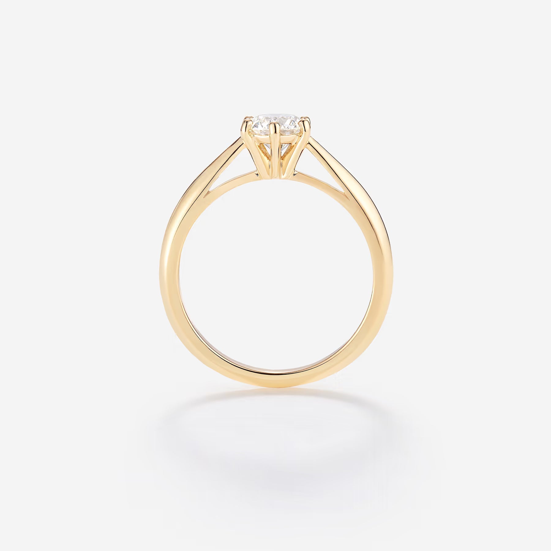 Diamant 0,70ct | Or jaune 750 ‰