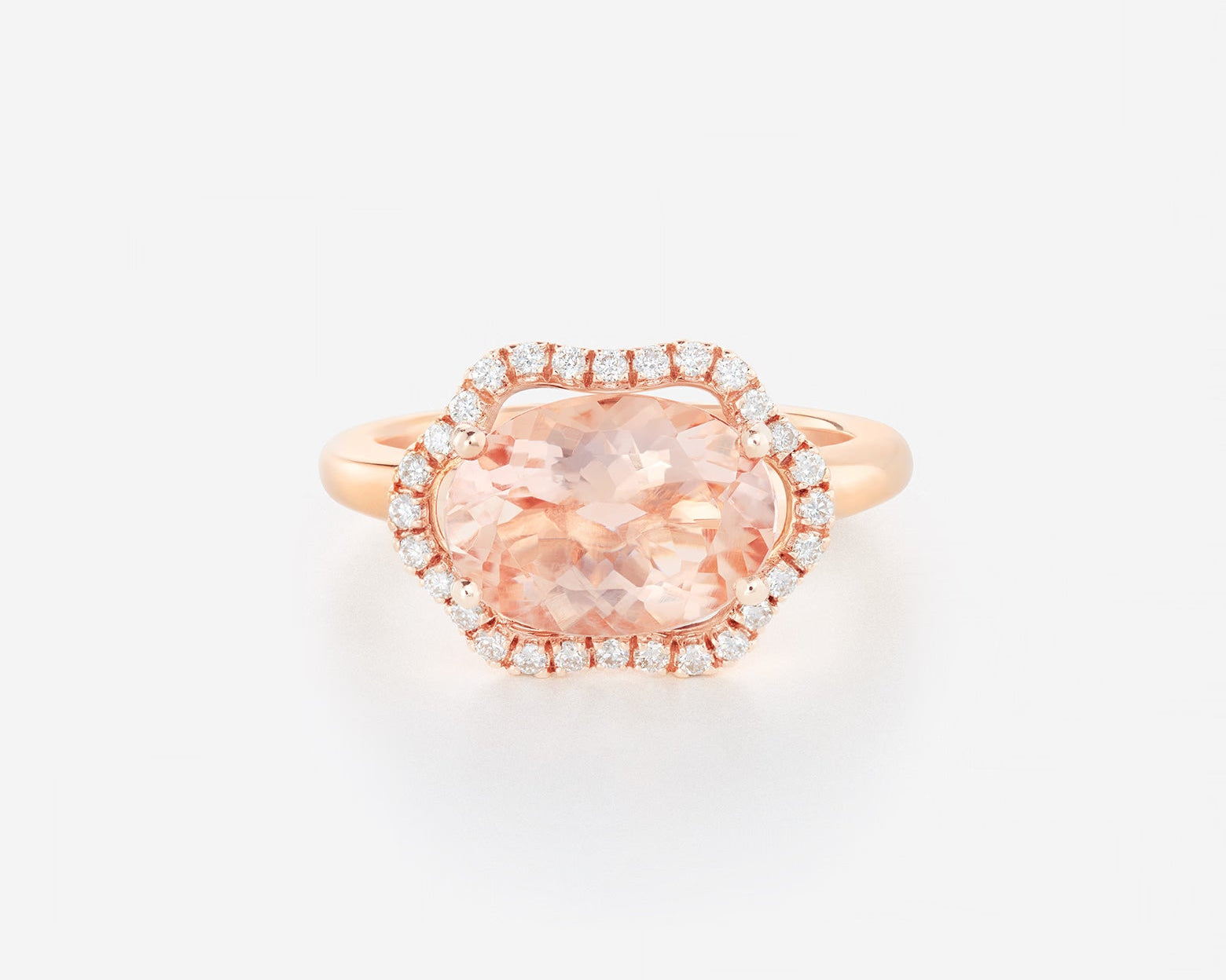 Morganite | Or rose 750 ‰