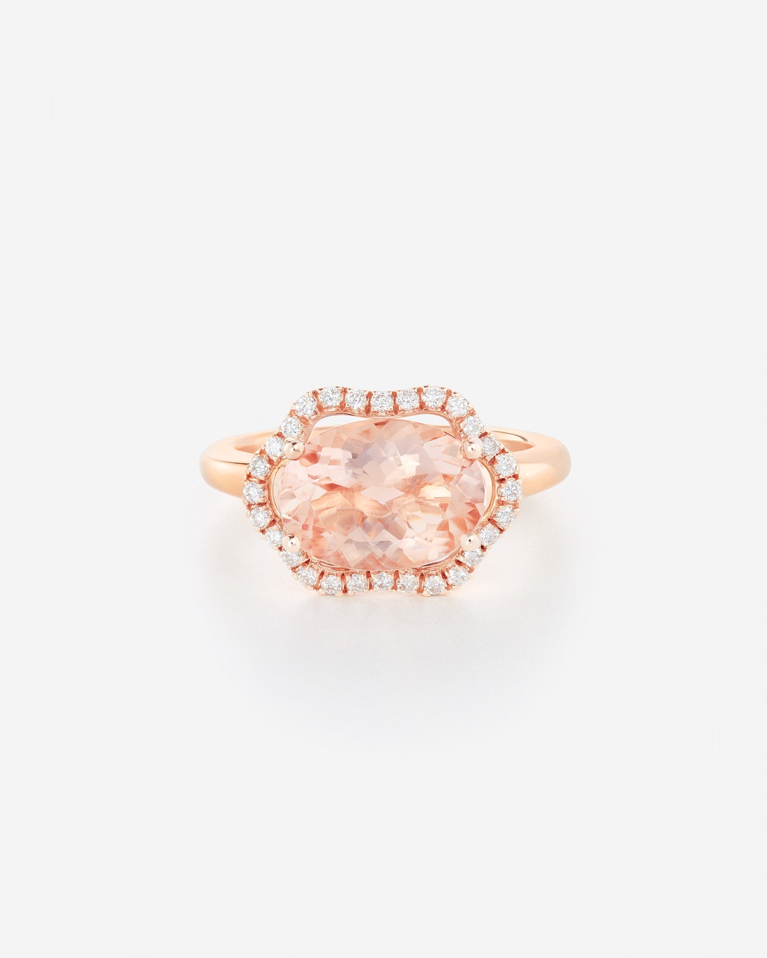Morganite | Or rose 750 ‰