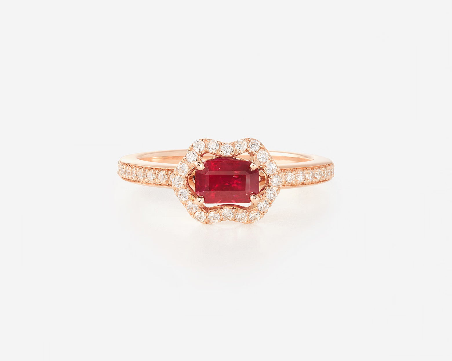 Rubis | Or rose 750 ‰