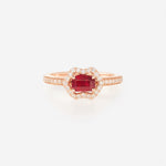 Rubis | Or rose 750 ‰