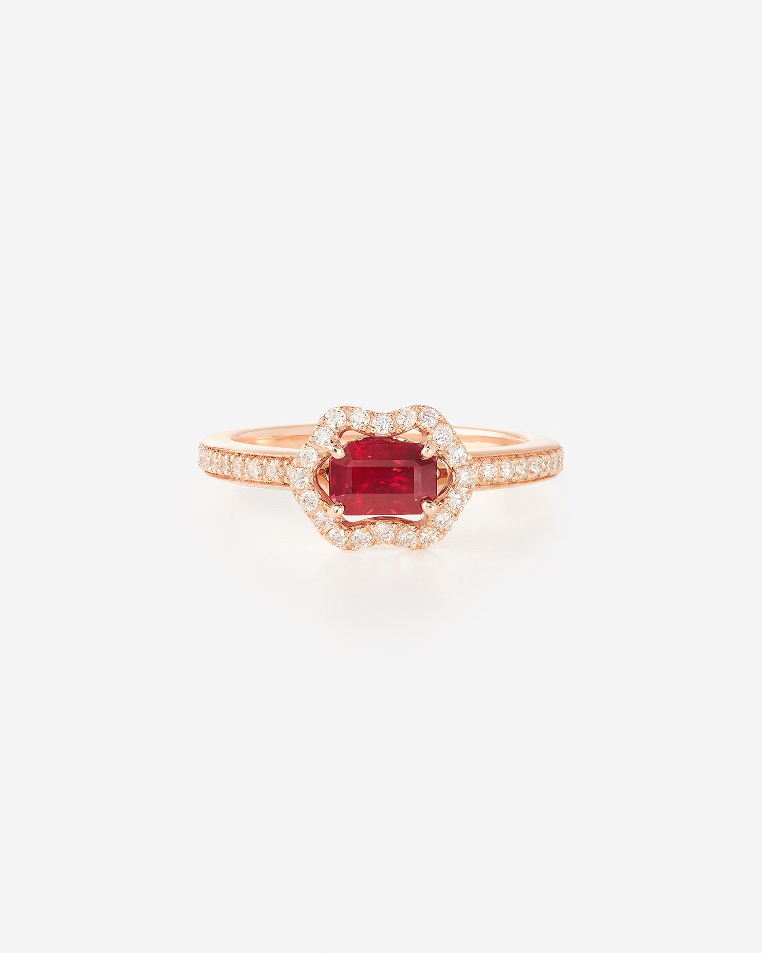 Rubis | Or rose 750 ‰