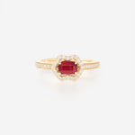 Rubis | Or jaune 750 ‰