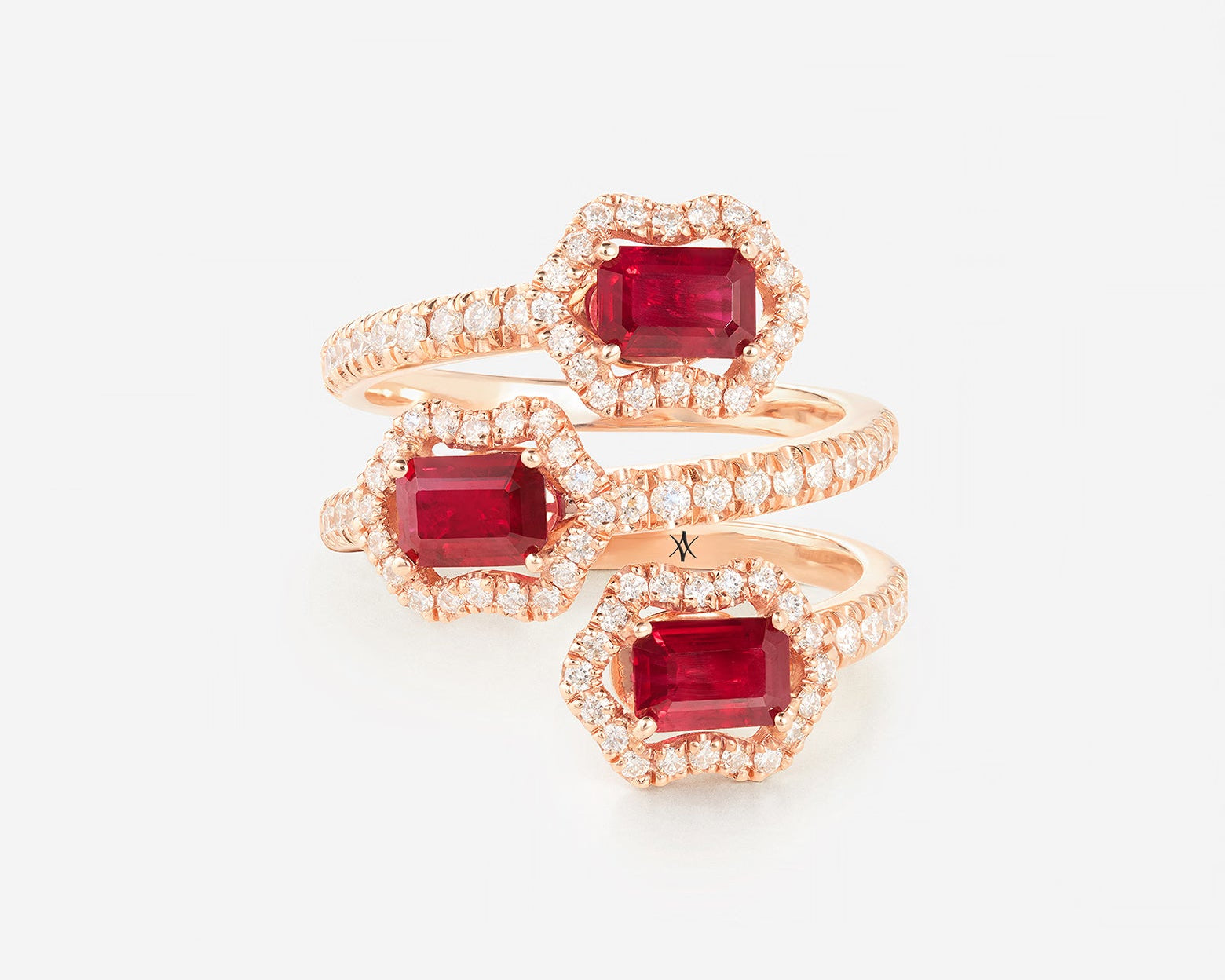 Rubis | Or rose 750 ‰