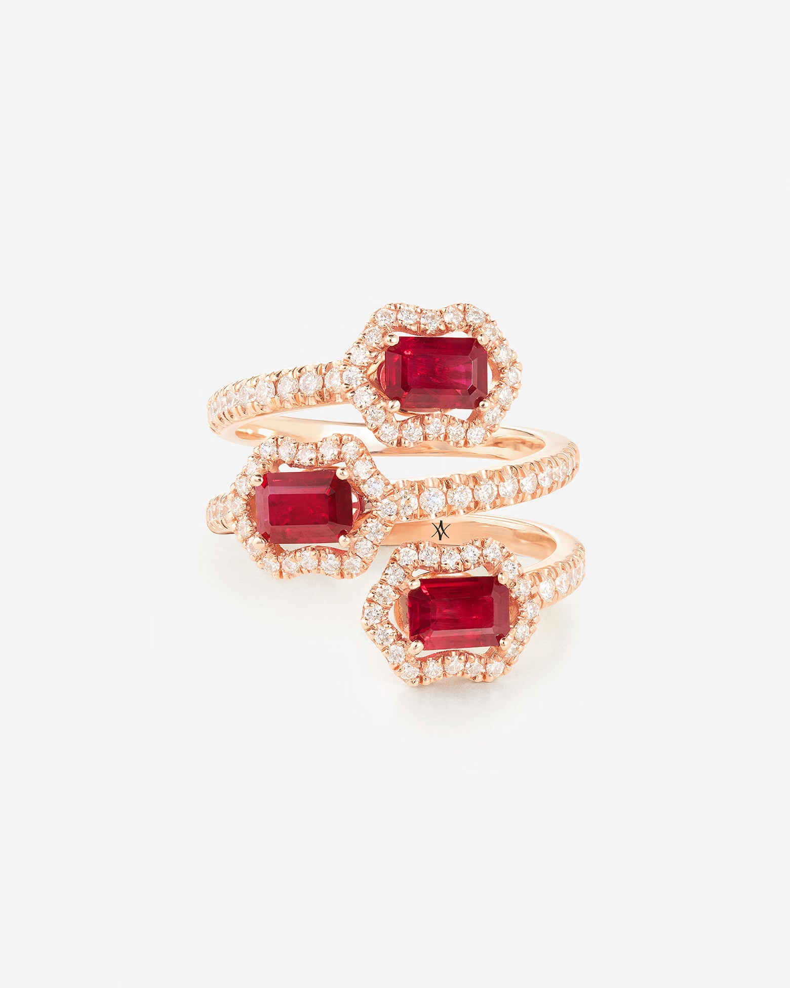 Rubis | Or rose 750 ‰