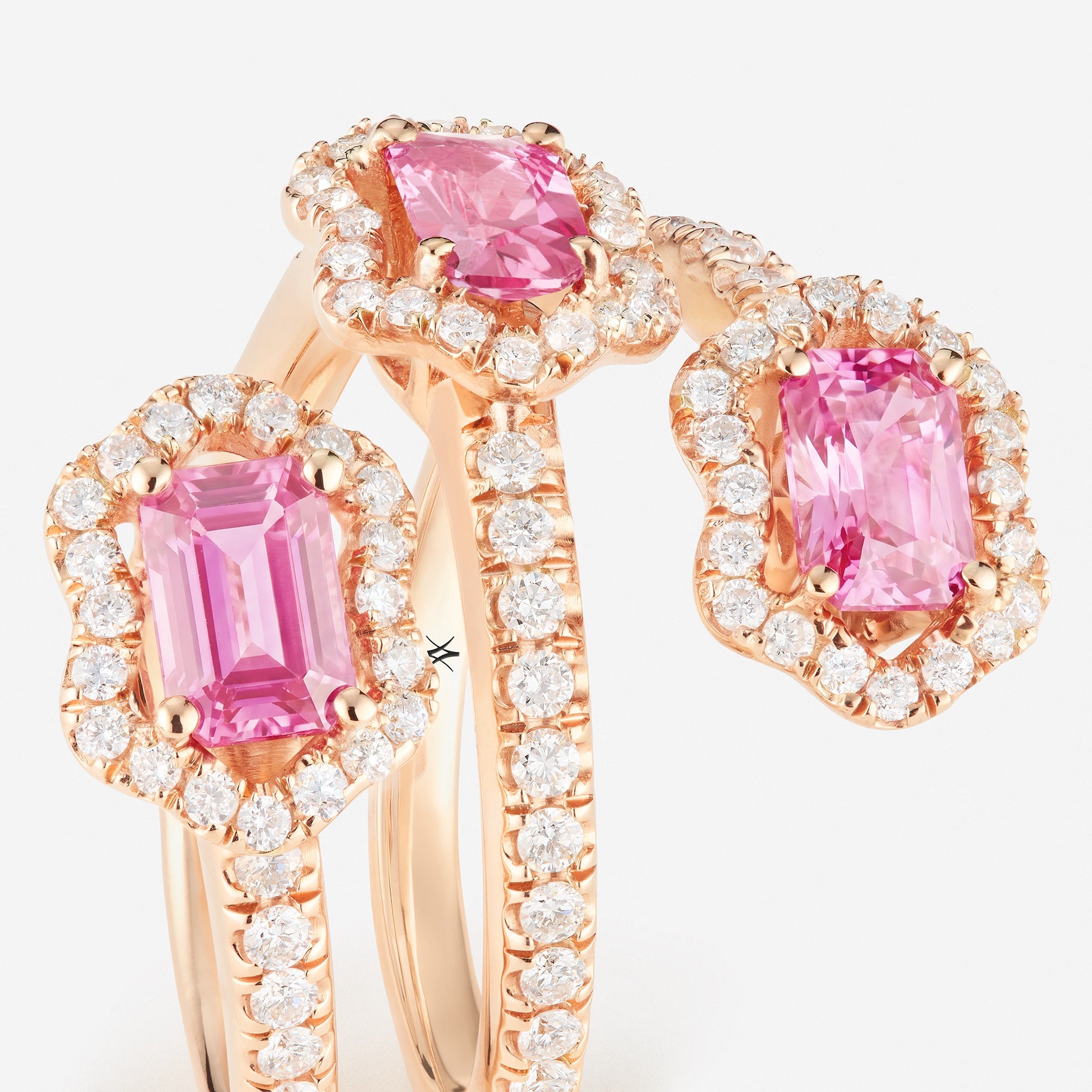 Saphir Rose | Or rose 750 ‰