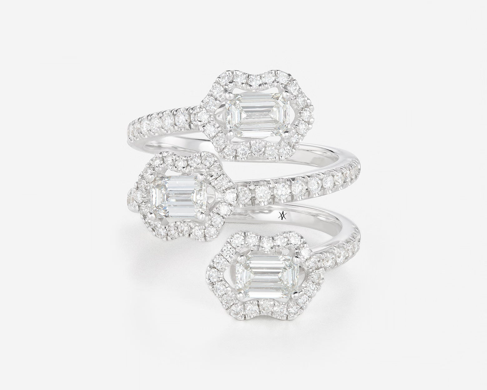 Diamant | Or blanc 750 ‰
