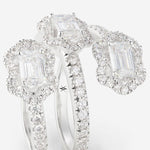 Diamant | Or blanc 750 ‰