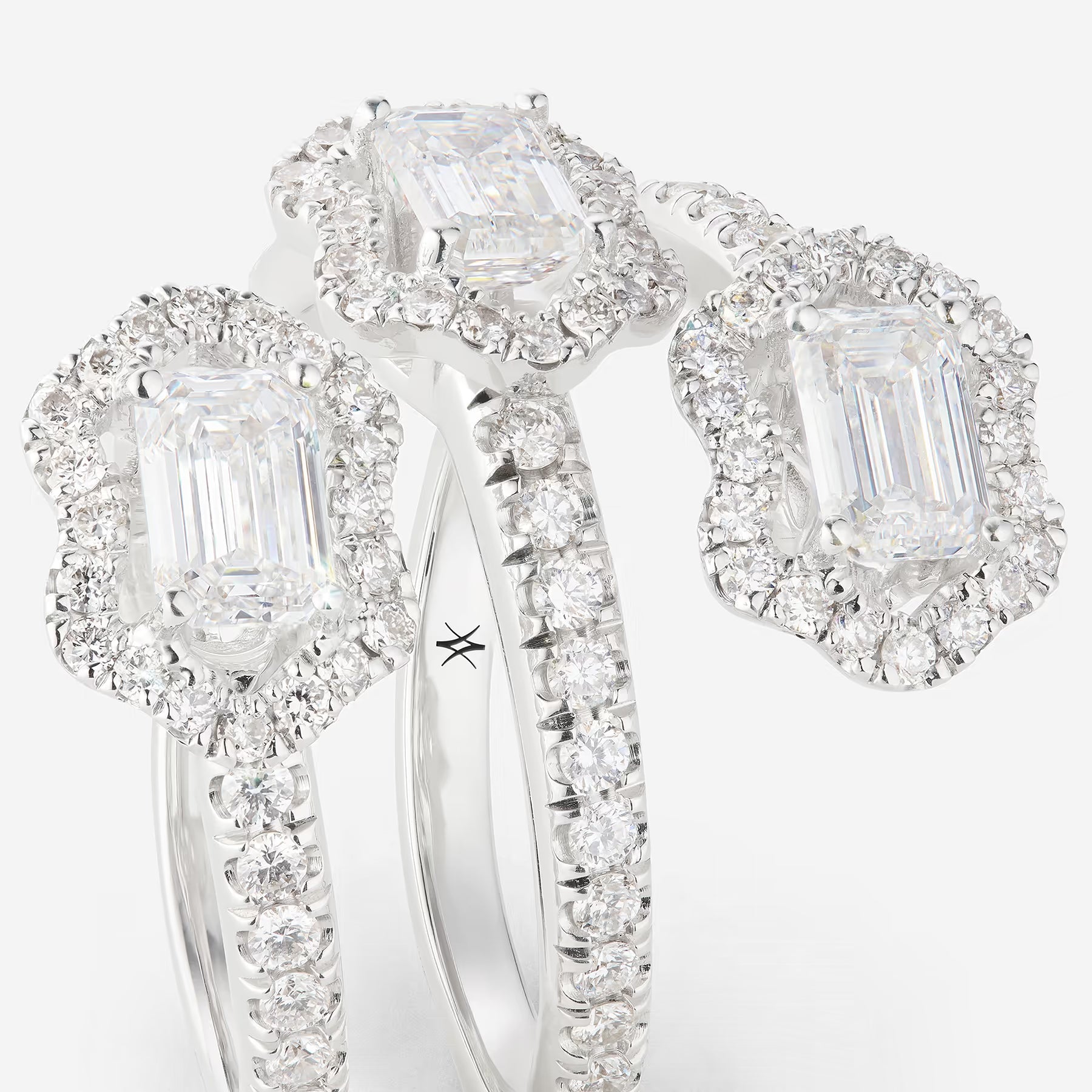 Diamant | Or blanc 750 ‰