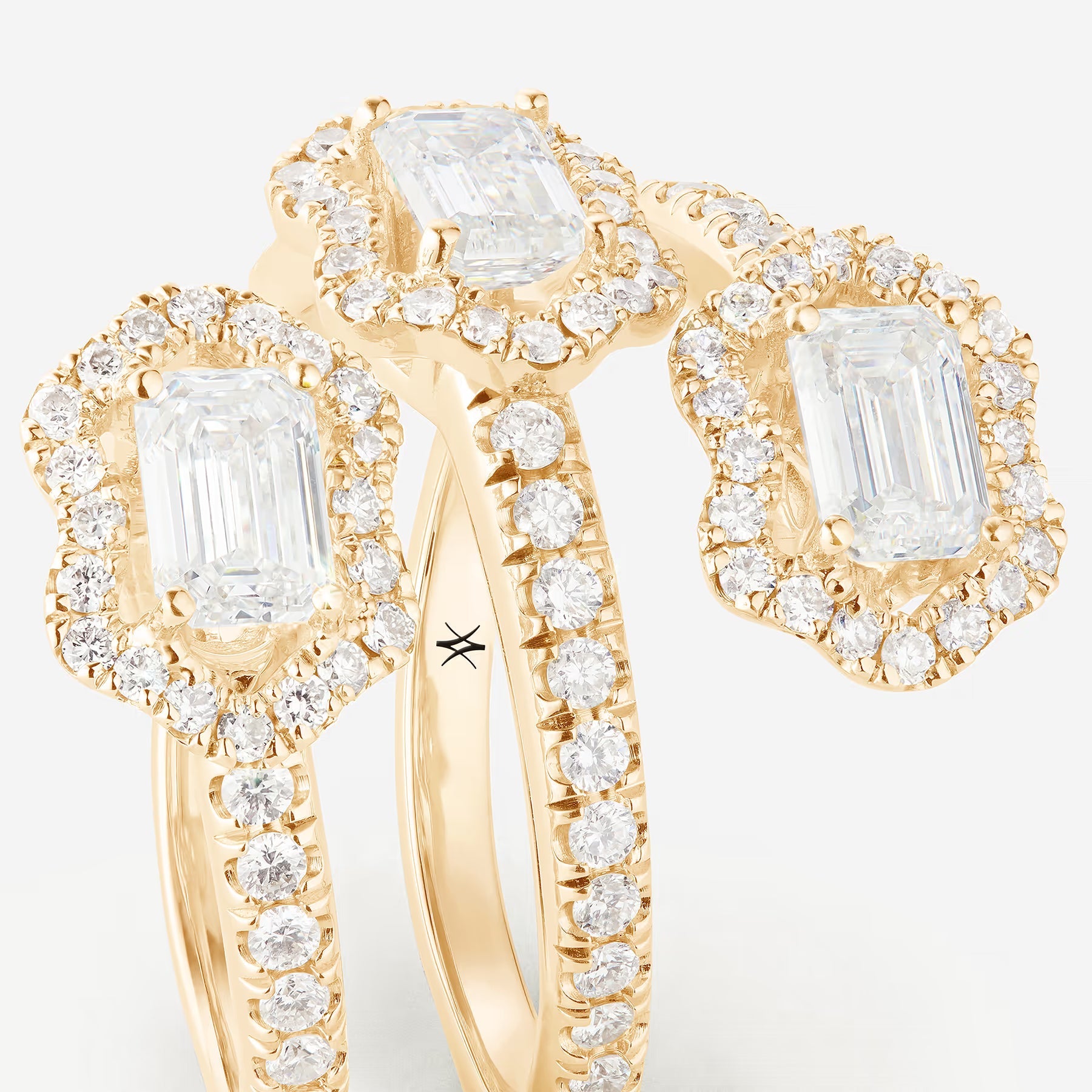 Diamant | Or jaune 750 ‰