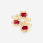 Rubis | Or jaune 750 ‰