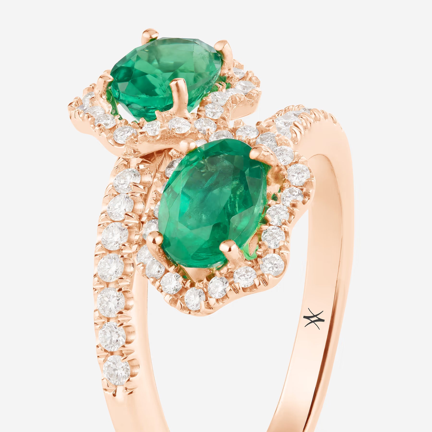 Emeraude | Or rose 750 ‰