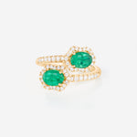 Emeraude | Or jaune 750 ‰