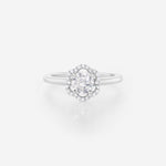 Diamant | Or blanc 750 ‰