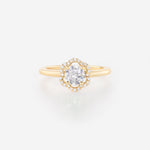 Diamant | Or jaune 750 ‰