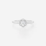 Diamants | Or blanc 750 ‰