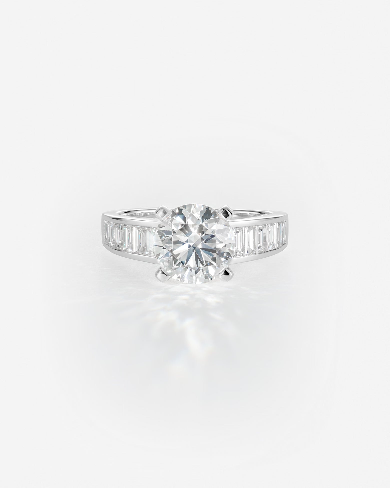 Diamant | Or blanc 750 ‰