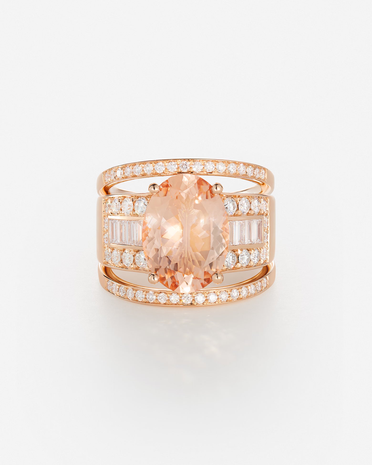 Morganite | Or rose 750 ‰