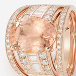 Morganite | Or rose 750 ‰