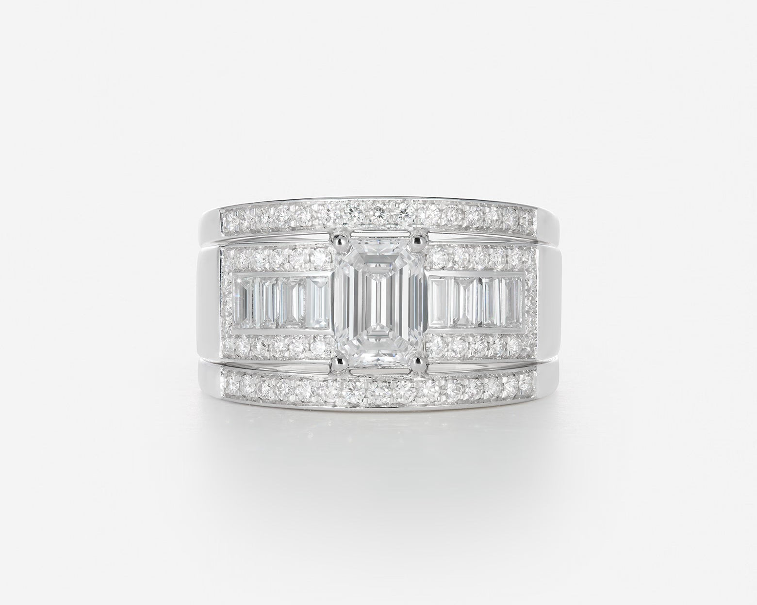 Diamant | Or blanc 750 ‰