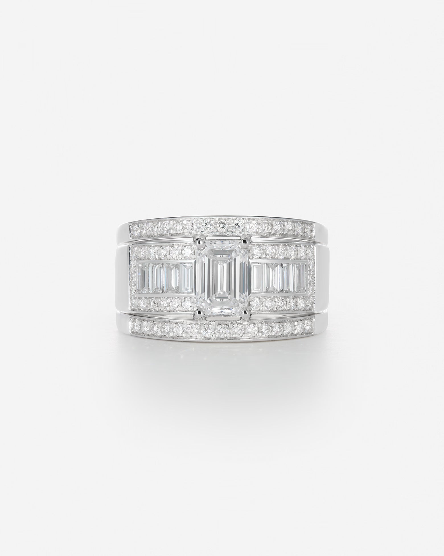 Diamant | Or blanc 750 ‰