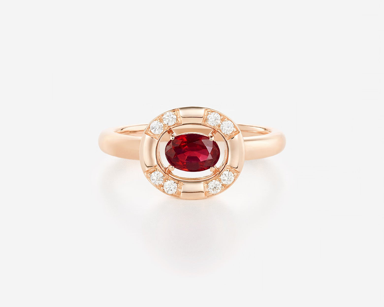 Rubis | Or rose 750 ‰
