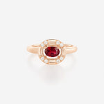 Rubis | Or rose 750 ‰