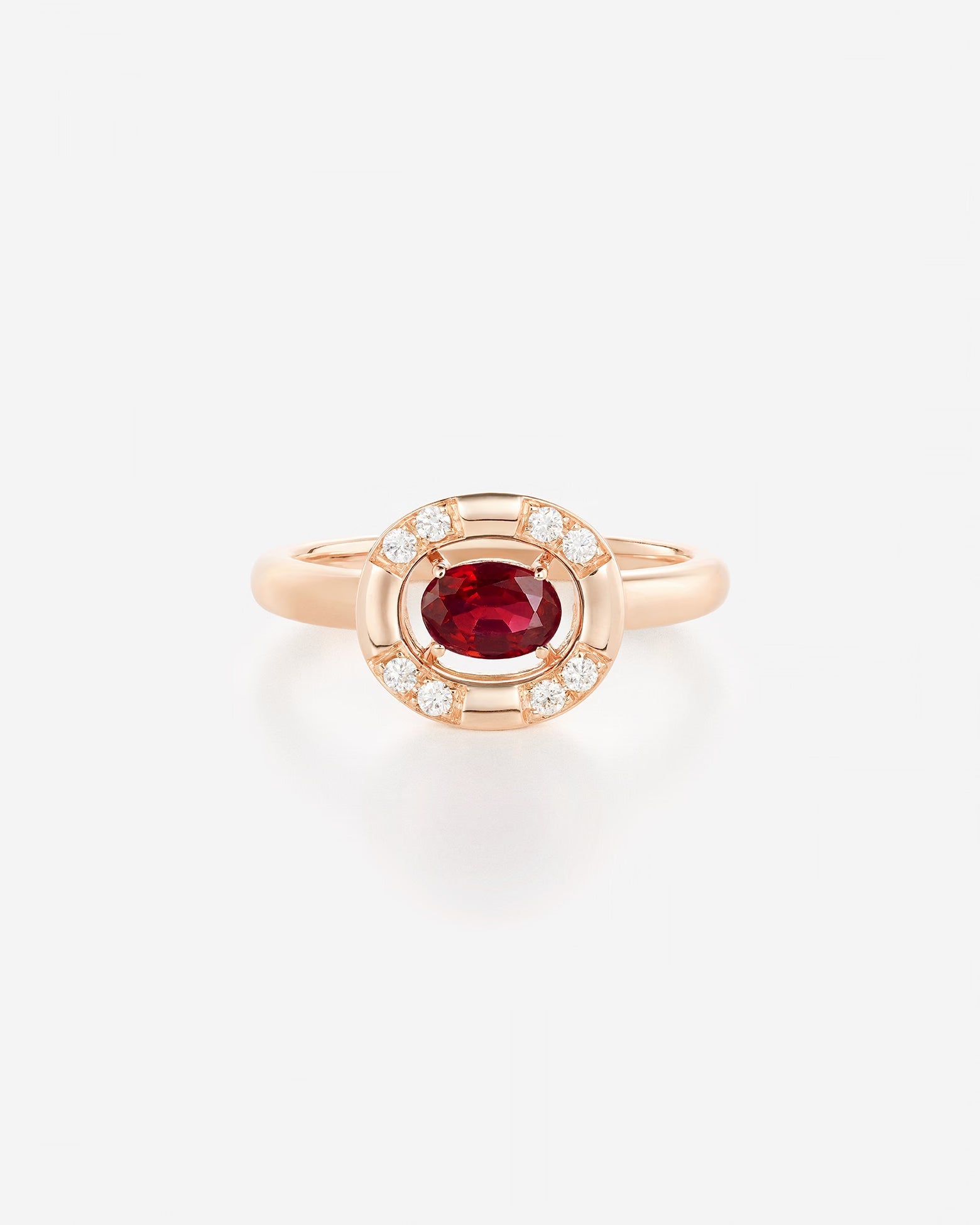 Rubis | Or rose 750 ‰
