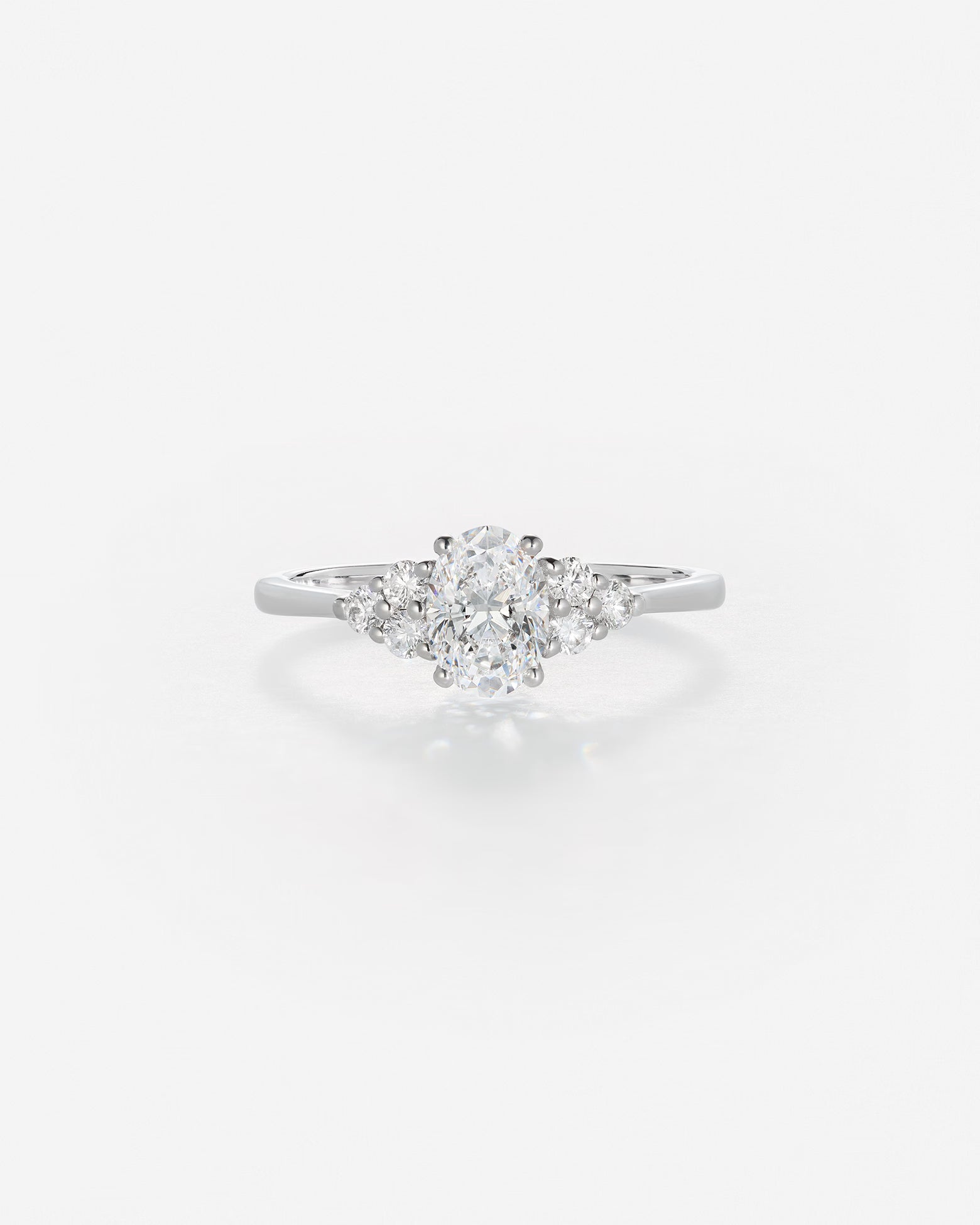 Diamant 0,70ct | Or blanc 750 ‰