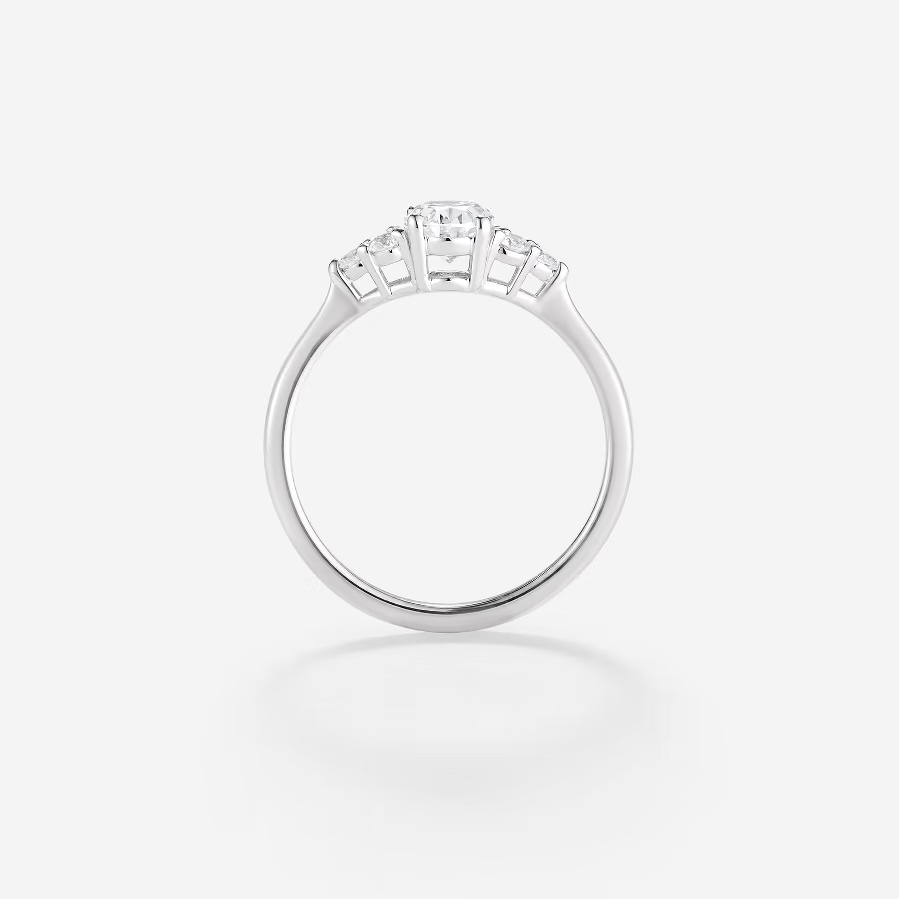 Diamant 0,70ct | Or blanc 750 ‰