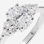 Diamant 0,70ct | Or blanc 750 ‰