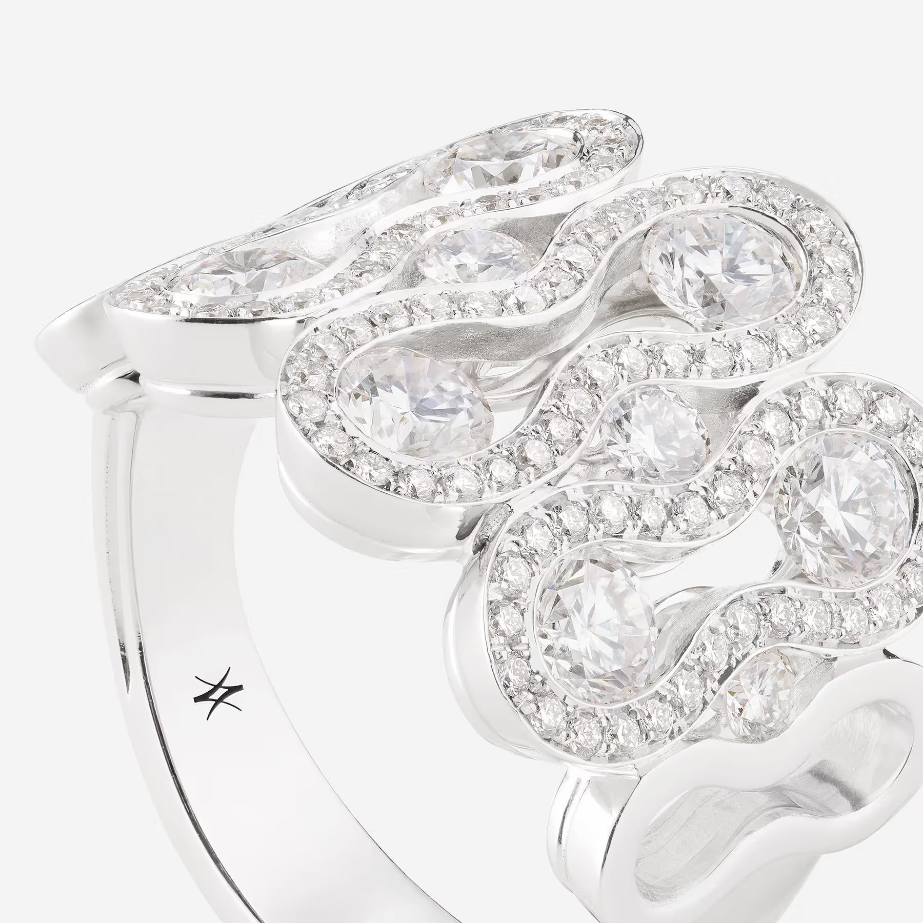 Diamant | Or blanc 750 ‰