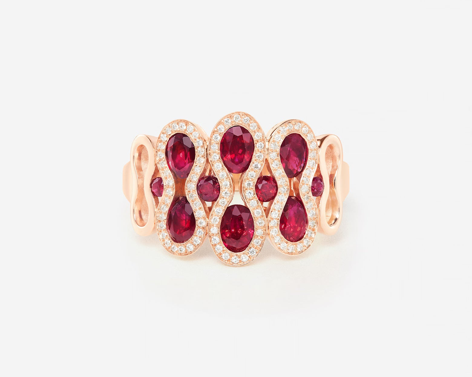 Rubis | Or rose 750 ‰