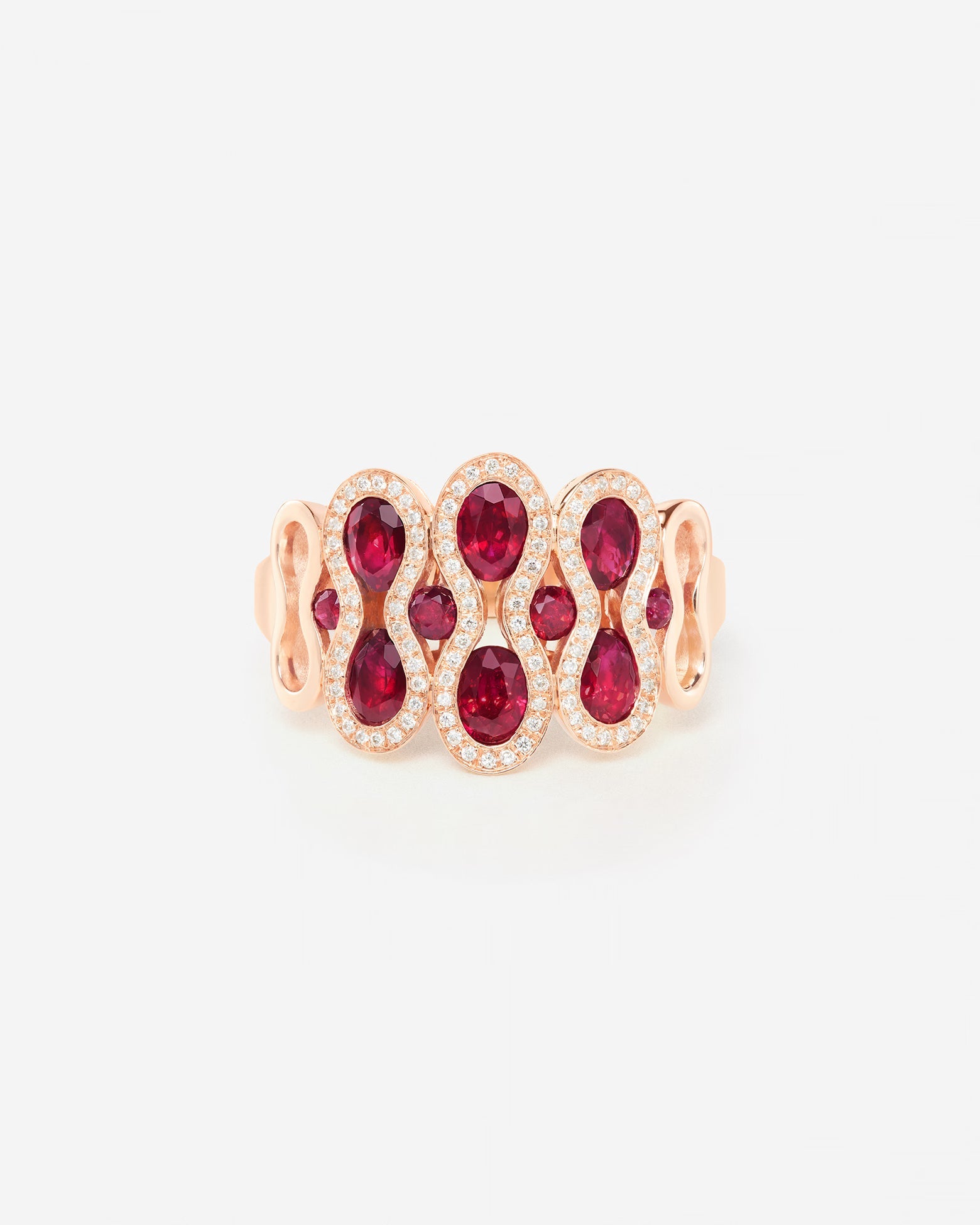 Rubis | Or rose 750 ‰