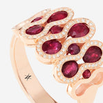 Rubis | Or rose 750 ‰
