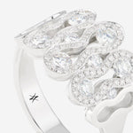 Diamant | Or blanc 750 ‰